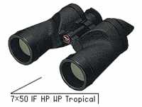 Nikon BAA191EA, Nikon Fernglas Tropical 7x50 IF HP WP mit Entfernungsskala