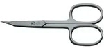 Nagelschere, aufgebogen, glatt, vernickelt - kombinierte Ausf&uuml;hrung
