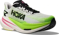 Hoka Mach X3 Damen white/neon lime - 42 2/3