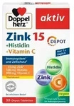 Doppelherz Aktiv Zink 15+Histidin+Vitamin C DEPOT
