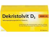 PZN-DE 10818598, Hübner Naturarzneimittel Dekristolvit D3 4.000 I.E. Tabletten 50 g,