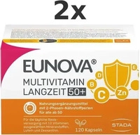 PZN-DE 11084425, STADA Consumer Health Eunova Langzeit 50+ Kapseln 88 g, Grundpreis: