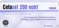 PZN-DE 10549224, Cefak Cefasel 200 nutri Selen-Tabs Tabletten 17.1 g, Grundpreis: