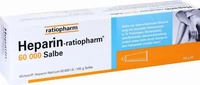 PZN-DE 06968702, Heparin-ratiopharm 60 000 Salbe 150 g, Grundpreis: &euro; 139,33 /
