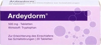 PZN-DE 01313391, Ardeypharm Ardeydorm Tabletten 20 St