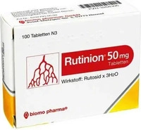 PZN-DE 03268306, biomo pharma Rutinion Tabletten 100 St