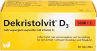 PZN-DE 11709693, Trommsdorff Dekristolvit D3 5.600 I.E. Tabletten 32 g, Grundpreis: