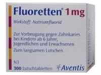 PZN-DE 02477953, Zentiva Pharma Fluoretten 1,0 mg Tabletten 300 St