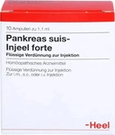 PZN-DE 00762365, Biologische Heilmittel Heel Pankreas Suis Injeel forte Ampullen 10