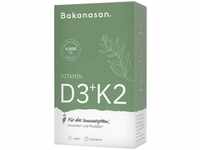PZN-DE 18306662, Hansa Naturheilmittel Bakanasan Vitamin D3 + K2 Kapseln 19.3 g,