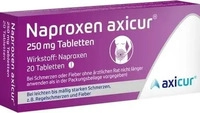 PZN-DE 14412120, axicorp Pharma Naproxen axicur 250 mg Tabletten 20 St