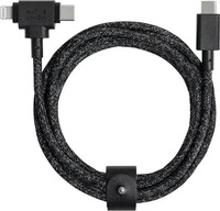 Native Union BELT-CCL-COS-NP, Native Union Belt Cable Duo USB-C To C/Lightning...