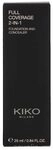 Kiko Milano Full Coverage 2 In 1 Foundation & Concealer N25 25 ml