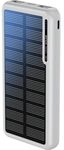 Boompods Obi 10,000mAh Solar Powerbank - White POSWHT