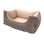 Lebon Hundebett Louis PLUS - Braun - 80 x 60 cm