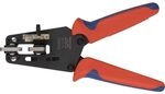 KNIPEX Praezisions- Abisolierzange m. Formmesser 12 12 10