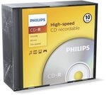 1x10 Philips CD-R 80Min 700MB 52x SL CR7D5NS10/00