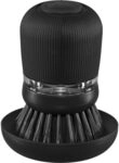 Brabantia Sp&uuml;lb&uuml;rste mit Seifenspender dunkelgrau 30 26 26