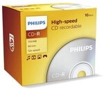 1x10 Philips CD-R 80Min 700MB 52x JC CR7D5NJ10/00