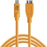 Tether Tools USB-C zu 3.0 Micro- B 4,60m orange CUC3315-ORG