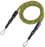 Hama Kameragurt Braid 120 schwarz/gelb 27213
