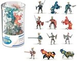 Papo 33016 - Mini Ritter (Kunststoffbeh&auml;lter, 12 St&uuml;ck) - Spielfigur