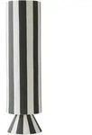 Toppu Vase 31 cm, schwarz-wei&szlig;