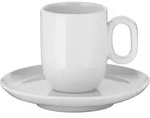 Barista Espressotassen mit Untertassen 2 St.