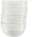 Staub Snack-Schalen 12 cm Elfenbein 4 St.