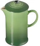 Le Creuset Kaffeezubereiter mit Kolbensystem 1 l Bambusgr&uuml;n