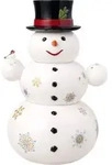 Christmas Toy's Memory Snack-Schalen 31 cm kleiner Schneemann 4 El.