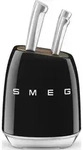 50's Style 6er-Messerblock schwarz