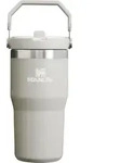 IceFlow Thermobecher mit Griff und Strohhalm Ash 590 ml