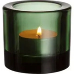 Teelichthalter Kivi 6 cm, gr&uuml;n