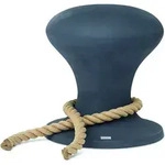 Hamburger Hocker, Zink, matt