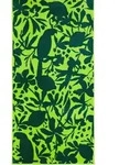 Tropical Strandhandtuch 80 x 180 cm gr&uuml;n