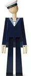 Kay Bojesen Kleine Figur 20,5 cm Matrose