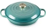Gourmet Topf niedrig 26 cm, Bleu Riviera