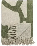 Dalmine Decke 130 x 160 cm gr&uuml;n recycelt
