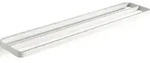 Rim Handtuchreling 70 cm wei&szlig; doppelt
