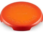 BBQ Outdoor Untersetzer f&uuml;r hei&szlig;es Geschirr 22 cm Feuriges Orange
