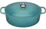 Signature Br&auml;ter 31 cm oval azurblau