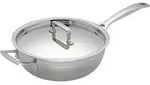 Saut&egrave; 3-ply Pfanne 24 cm tief mit Antihaftbeschichtung