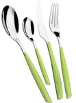 Glamour Besteckset, gr&uuml;n, 24-teilig