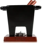 Tapas Fondue-Set klein schwarz