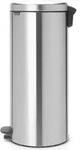 Newicon Pedal-M&uuml;lleimer 30 l Stahl matt