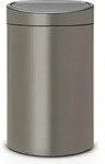 Touch Bin M&uuml;lleimer 40 l platinfarbig