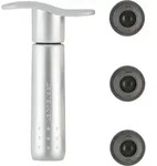 Le Creuset WA-137S Weinpumpe silberfarben aus Metall
