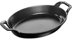 Staub Back- und Servierplatte 1,6 l oval