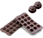 Scg13 Rose Form f&uuml;r Schoko-Pralinen Silikon